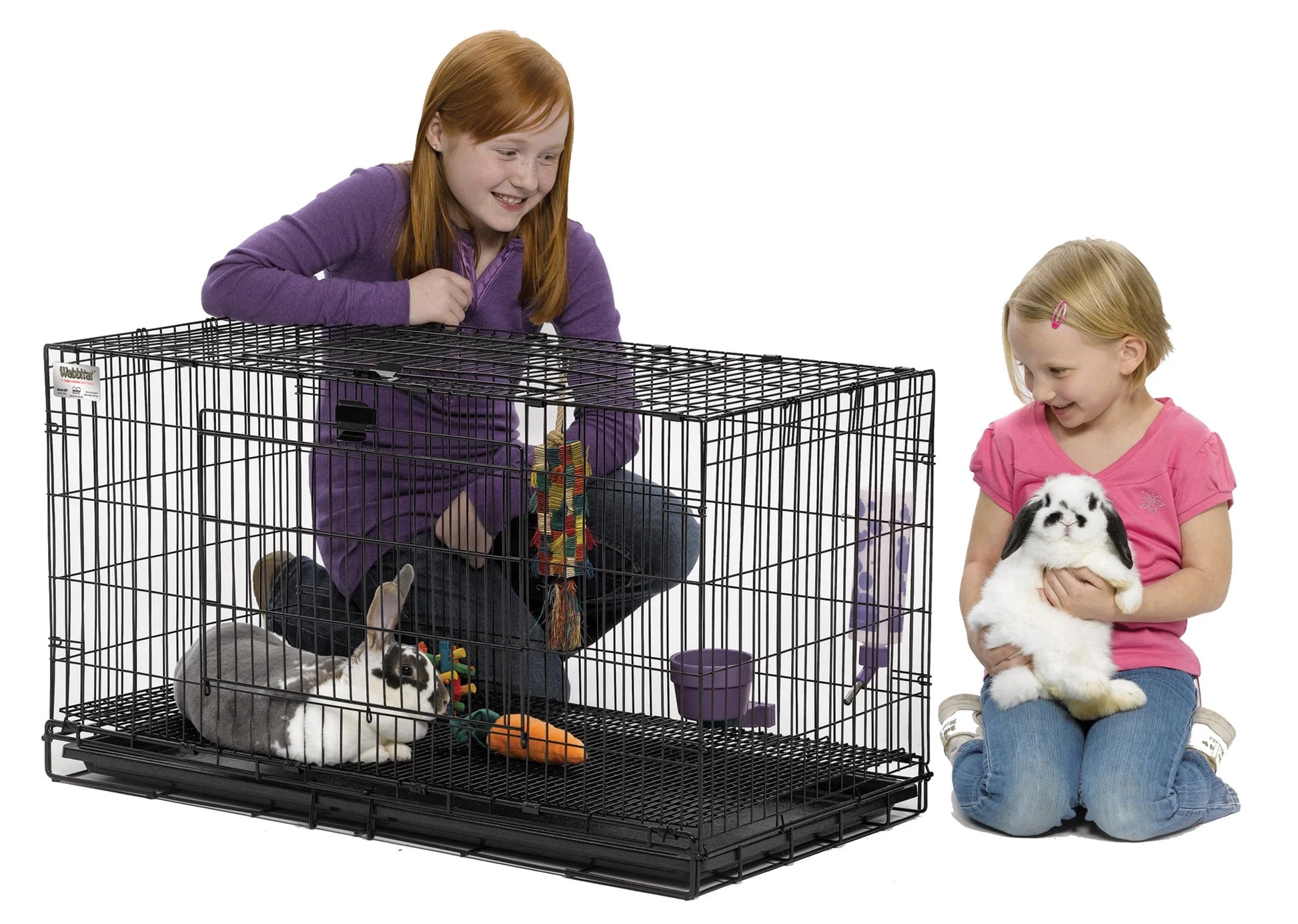 Wabbitat Folding Rabbit Cage